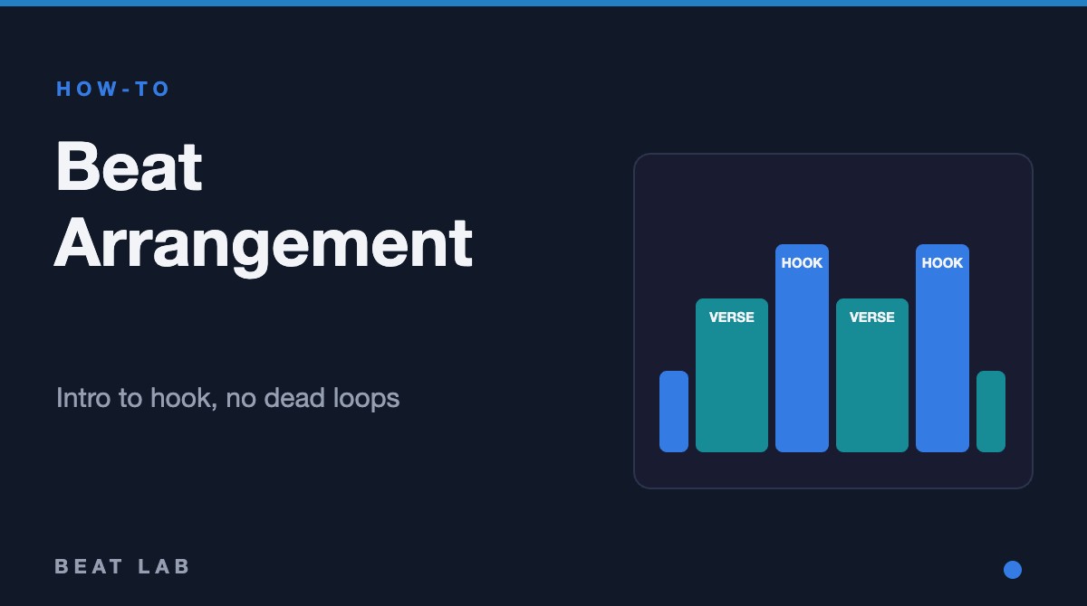Beat Arrangement Template: Classic Type Beat Song Structure