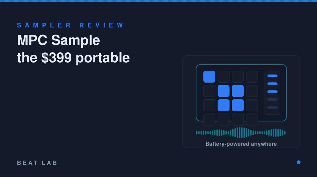 AKAI MPC Sample portable sampler review